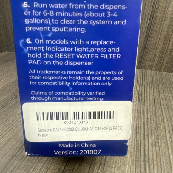 Pureline PL-200 Water Filter for Samsung, Kenmore 469101, DA29-00020B - Picture 13 of 13